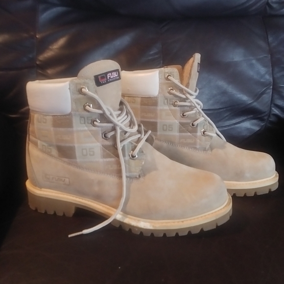 FUBU Shoes - Womens FUBU Work Boots Size 10